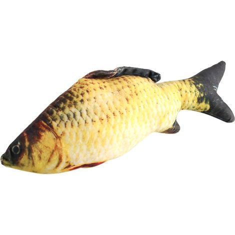Creative 3D Carpe Poisson Forme Simulation Coussin Coussin Enfants Cadeau Canapé Décor  La Maison 80 cm.