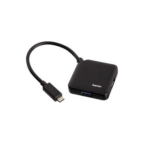 00135750 hub de interfaz USB 3.2 Gen 1 (3.1 Gen 1) Type-C 5000 Mbit/s Negro