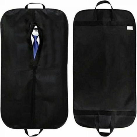 2 pcs Housses à Vêtements, 40" Housse de Voyage Pliable à Poignées pour Costumes, Couvertures de Protection à Vêtement,120x60cm (1/5)