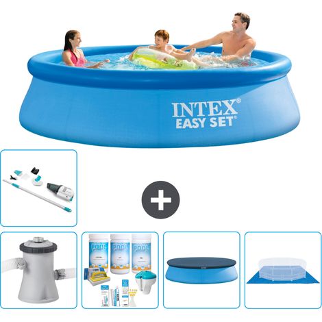 Intex Piscina Easy Set Rotonda - 305x76 cm - 8-pezzi  S20213 (1/5)
