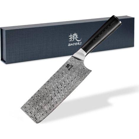 Shiori 撓 Yasashi-sa Nakiri – ein Hackbeil zum präzisen Schneiden von Gemüse (1/4)