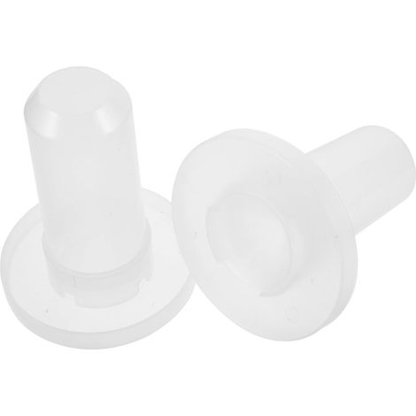 2 pièces Contenants Plastique pour Pigeons et Poussins Distributeur Eau et Nourriture pour Volaille Pratique pour Extérieur (1/5)