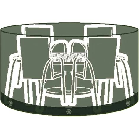 Siena Garden Premium Schutzhülle XL für Sitzgruppe Ø3,2m Abdeckhaube Abdeckplane (1/2)