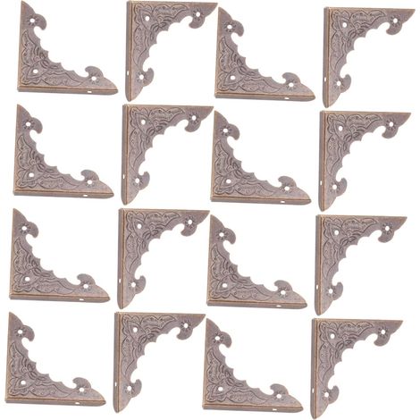 Lot de 30 protections d'angle pour boîtes en bois, renforts (1/5)