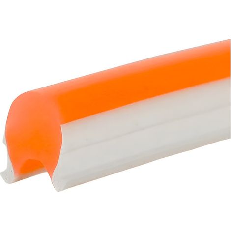 Jandei - Funda de silicona para carteles y rótulos - Neón de 2ª Generación. Color NARANJA. 8X10mm. 25 metros (1/5)