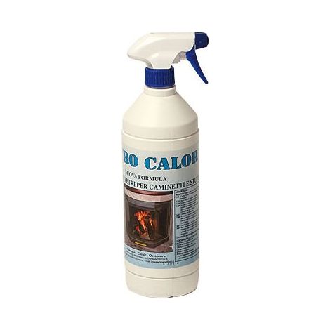 Maniver Vetro Calor - Detergente Vetri per la Pulizia di Caminetti e Stufe, 1 lt