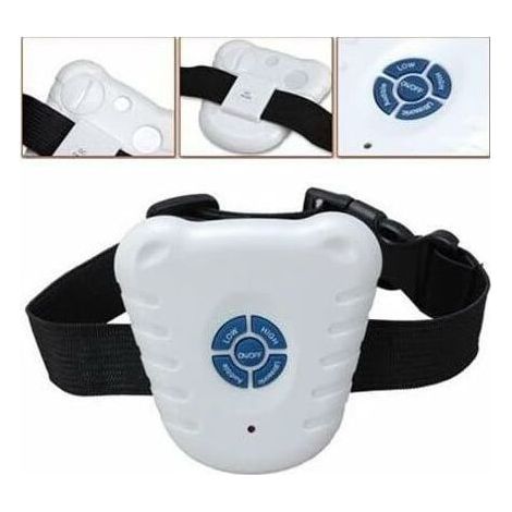 Waterproof Ultrasonic Vibrating Anti-Bark Dog Collar One Size (1/5)