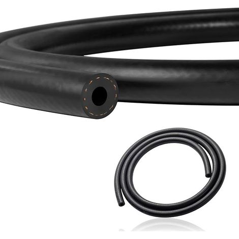 Tuyau De Carburant De Diamètre Intérieur 5mm, Tuyau De Carburant En Caoutchouc Nbr De 1,5m, SAE J30R7 300PSI Par (1/5)