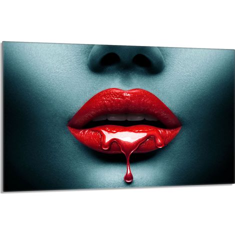 Glasschutzplatte für den Herd 80x52 Mund (1/5)