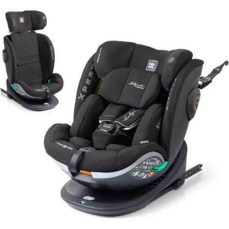 Siege auto - BABYAUTO - XPERTA - Groupe 0/1/2/3 - 40/150 cm - I-Size - Pivotant - Inclinable - Avec réducteur - Anthracite (1/5)