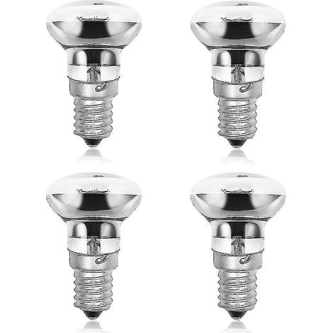 Lampe à lave 30 W E14 R39 avec réflecteur, culot E14 dimmable, ampoule chauffante R39, lot de 4, AC 220-240 V (1/5)