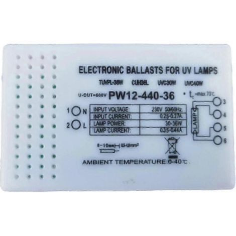 Ballasts électroniques universels 220 V 30-36 W pour lampes UV G23 G10q G5 avec compatibilité jn (1/4)