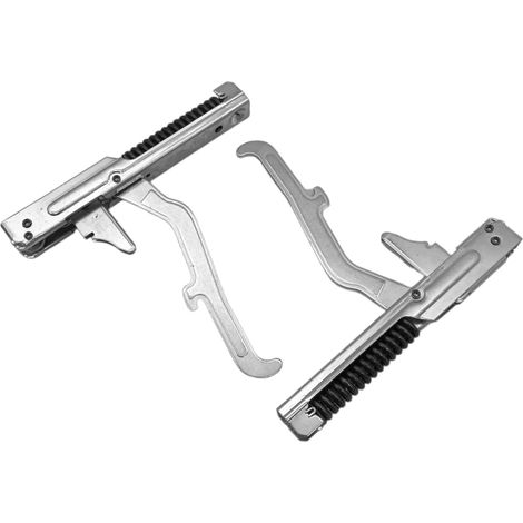 Kit 2 Cerniere Porta Vetro Sportello per Forno Monoblocco, Compatibile con Hotpoint Ariston Indesit, C00056702 Dimensioni 165x143x18 (mm) per Modelli: A2014 - FM22 - FM54 - HM10 - HM54 (1/5)