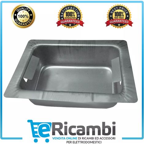 Cassetto Vaschetta Portacenere Stufa Pellet Cenere Camino 30x20,5x7cm 14810051