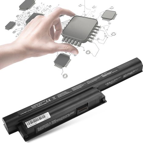 Batterie de remplacement 11.1V 5200mAh pour SONY VGP-BPS26, VGP-BPS26A, VGP-BPL26 - Haute capacité, compatible avec plusieurs modèles d'ordinateurs portables Sony. (1/5)