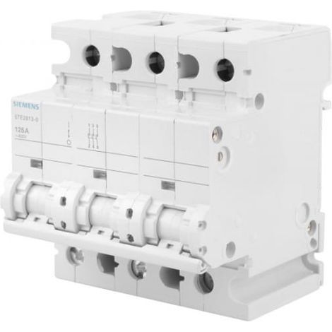 Interruttore sezionatore modulare 125A 3P 400V possibile sgancio 5TE2813-0