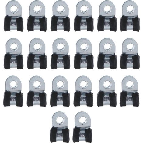 Kabelschellen aus Edelstahl 304, robust, korrosionsbeständig, wiederverwendbar, Typ R, Bügel-Rohrschelle, 12 mm