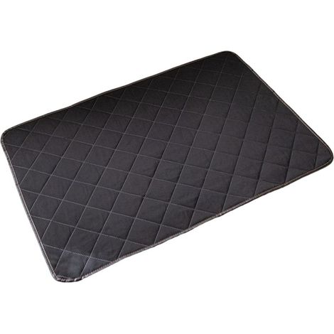 Lit pour Chien Anti-Mastication 27x39 Pouces Indestructible, antidérapant, imperméable, Lavable et réutilisable pour Cage, intérieur et extérieur, Lit Anti-Mastication Indestructible. (1/5)