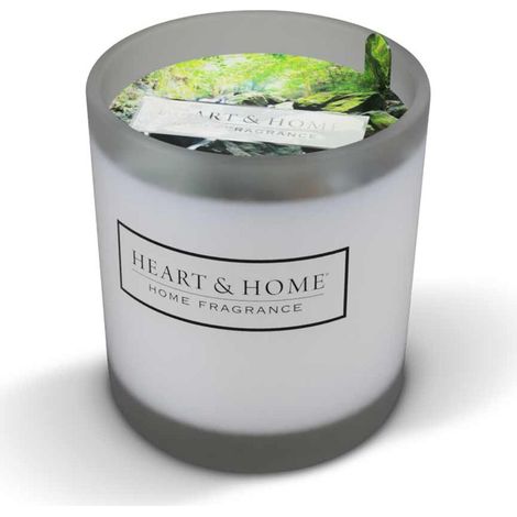 Petite bougie heart and home eau vive et sous bois (1/2)