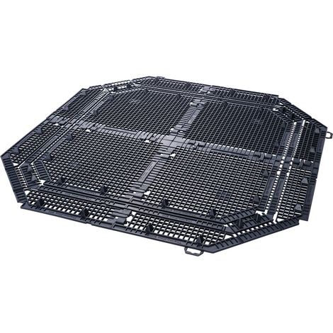 GARANTIA griglia di fondo THERMO- / ECO-KING 400 litri nero
