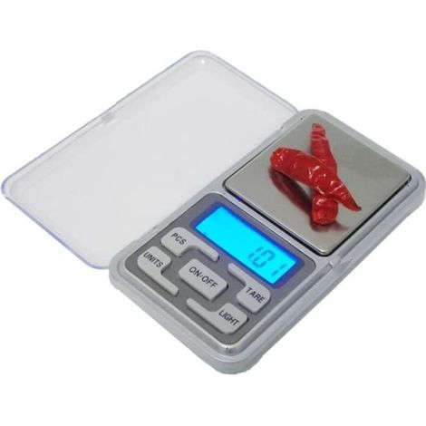 Balance de précision électronique Pèse de Poche Scale Bijoux herbe 0.01g/500g (1/4)