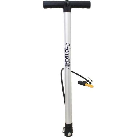HOTECHE bomba manual aluminio s/manometro , Bomba de aire sin manómetro Hoteche Diseñad para proporcionar un inflado rápido y eficiente en una variedad de aplicaciones, desde n (1/2)