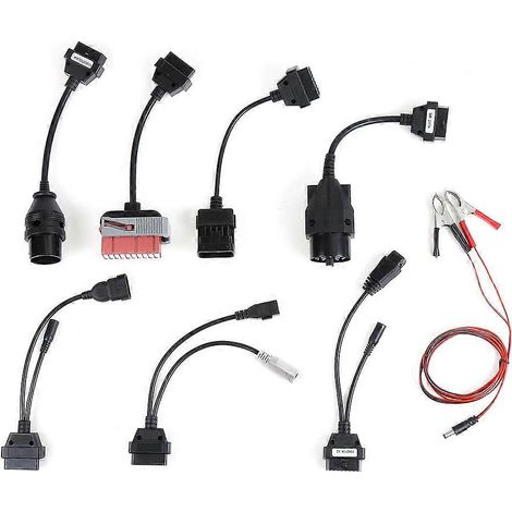 8 Stück OBD2 Kfz-Diagnose-Verlängerungskabel OBD2 Auto-Diagnosekabel-Anschluss Diagnosegerät