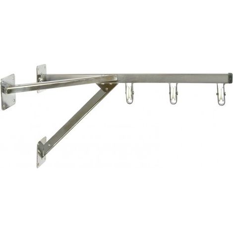 TENDEDERO INOX. PARED 3 POLEAS 2 TI - FLORES CORTES