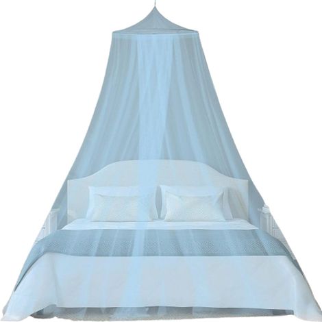 Moustiquaire de lit, ciel de lit, Moustiquaire pour lits simples/doubles, ciel de lit moustiquaire pour lit adulte/fille/bébé/enfant, Grand ciel de lit moustiquaire universel 0,6 x 2,5 x 11 m, Convien (1/5)