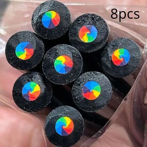 Set mit großen Regenbogen-Buntstiften für Erwachsene, zum Zeichnen und Malen, Kreativbedarf für Künstler, ohne Größenangabe