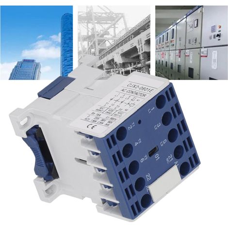 Commande de démarreur moteur, contacteur CA 220 V, bobine 1, relais de contacteur CA triphasé 3P normalement ouvert (1/5)