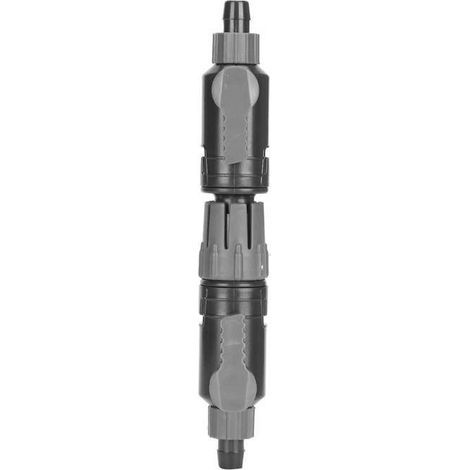 BelleRise - Connecteur double vanne aquarium – K-12/16 mm – fermeture rapide anti-fuite – entretien filtre externe – 12/16 mm (1/5)