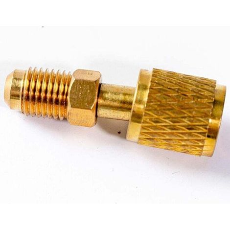 Cable adaptateur connecteur de tuyau R22 R134A vers R32 R410A taille 6,35 mm à 5/16 pour climatiseur (1/3)