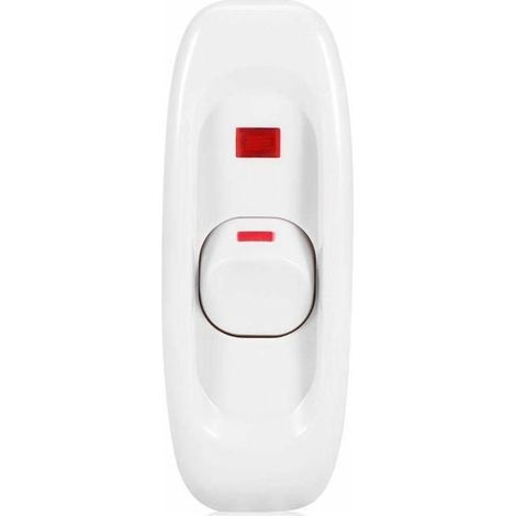 Interrupteur pour lampe LED 250 V 10 A 1 pièce Commande marche/arrêt par cordon Convient aux lampes filaires (1/4)