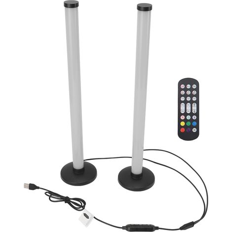 Ortviai Barre LED intelligente RGB avec interface USB, lumière d'ambiance pour bureau et salle de jeux, détection rythmique musique/jeux (1/5)