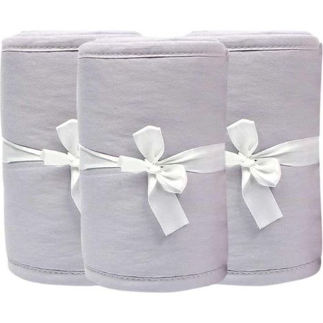 Lot de 3 protections de tour de lit pour bébé - Pour lit d'enfant (1/5)