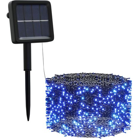 Luci Solari Fatate 5 pz 5x200 LED Blu Interni Esterni vidaXL (1/5)