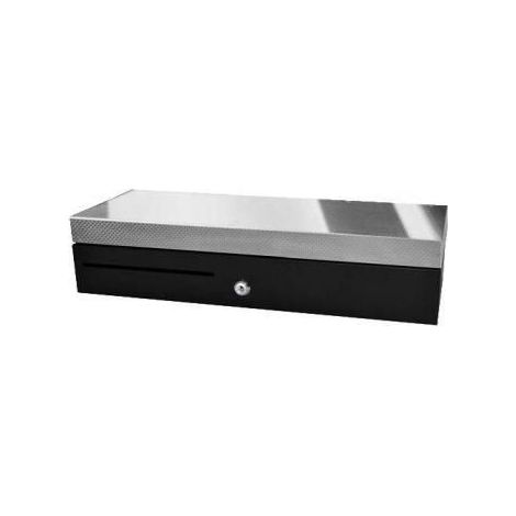 Cassetto portadenaro con coperchio ribaltabile APG ECD460, modello ECD460-B-BLK
