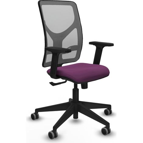 Silla de oficina piqueras y crespo Motilla negro brazos 2D (1/2)