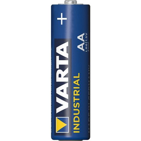 Pilas alcalinas Varta Industrial AA 4 piezas en papel de aluminio