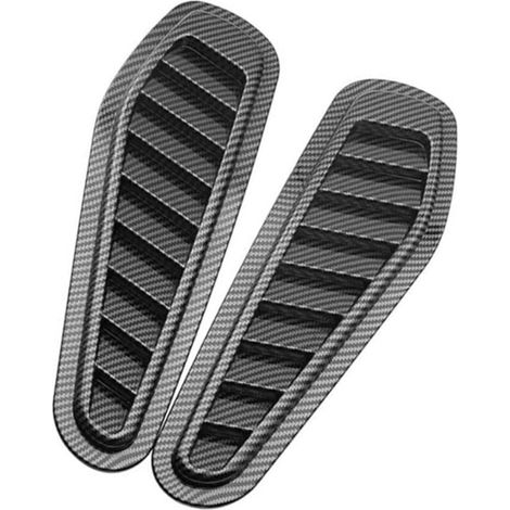 2 Pièces Capot D'aération De Turbine De Voiture, Capot D'aération De Voiture, Couvercle De Moteur De Turbine D'admission D'air Couvercle D'évent Capot (1/4)