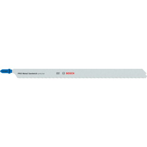Bosch Accessories 2608636793 Stichsägeblatt T 1018 AFP Precision for Metal-Sandwich 3 St.