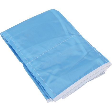 Organisateur mural suspendu pour placard, sac de rangement à suspendre à la porte, étagères suspendues en polyester avec poche pour chambre et salon, bleu (1/5)