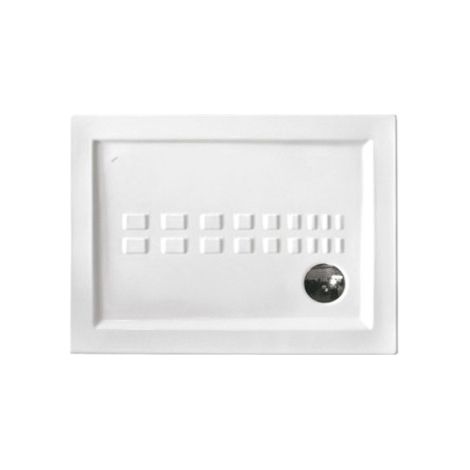 Piatto doccia 70x100 h.5,5 in ceramica bianco lucido Ito di (1/4)