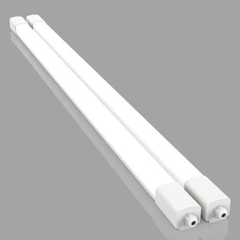 Amdelne LED Neon 150 cm LED 45 W 4500 LM, Blanc chaud 4000 K, Tube néon, IP65 blanc-2pcs (1/5)