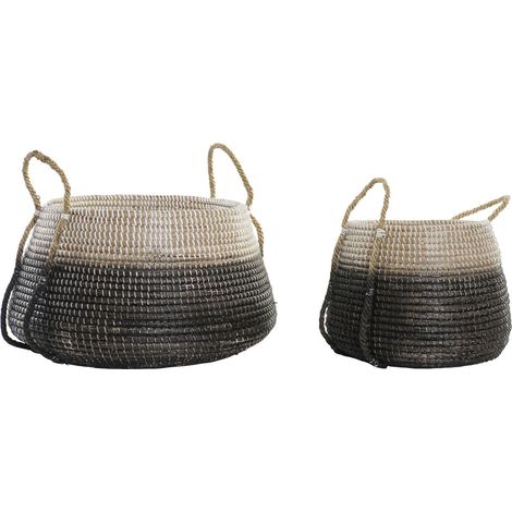 Cesta Set 2 Seagrass 52X52X40 Natural (1/3)