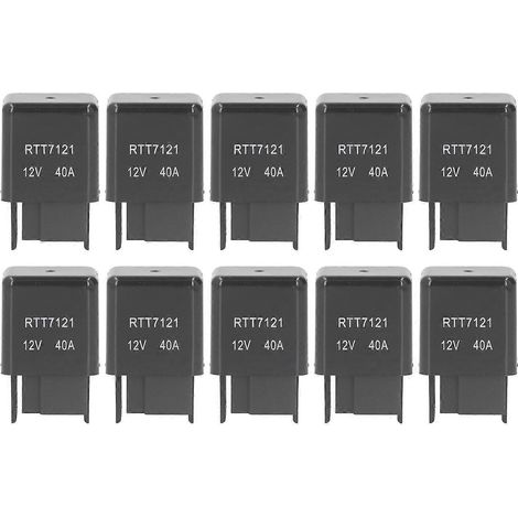 10 Stück RTT7121 4-poliges 40A 12V Kfz-Relais für Toyota 90987 02006 9098702006 056700 6912 0567006912 85925 (1/4)