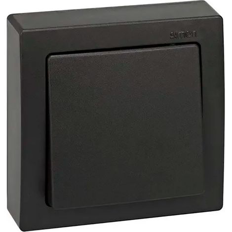 Conmutador de cruce, superficie, 10ax 250v, ip20, serie simon73 loft, grafito, retractilado