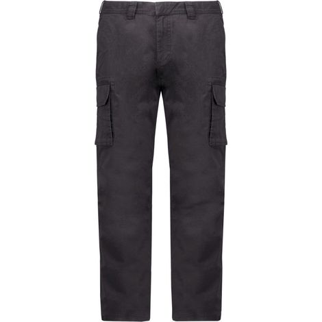 Pantalon multipoches KARIBAN Gris 42