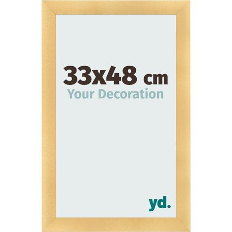 yd. - Cadre photo 33x48 - Or Mat - MDF - Pisa (1/5)